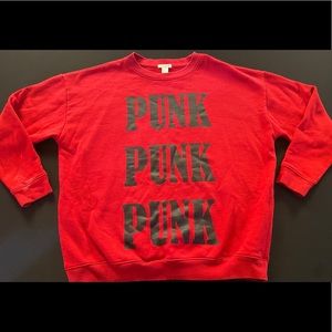 Punk Crew Neck Sweater Forever 21